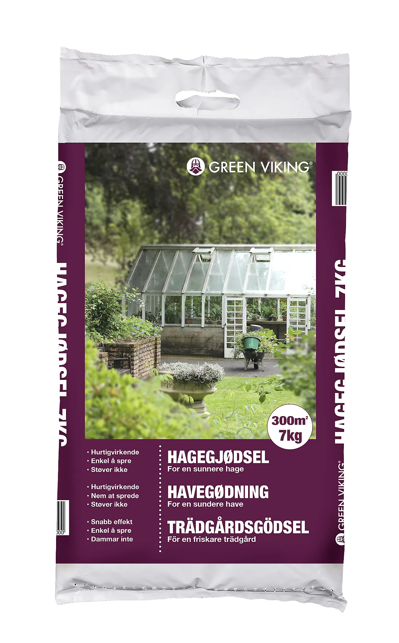 Green viking hagegjødsel 7 kg Green viking hagegjødsel 7 kg