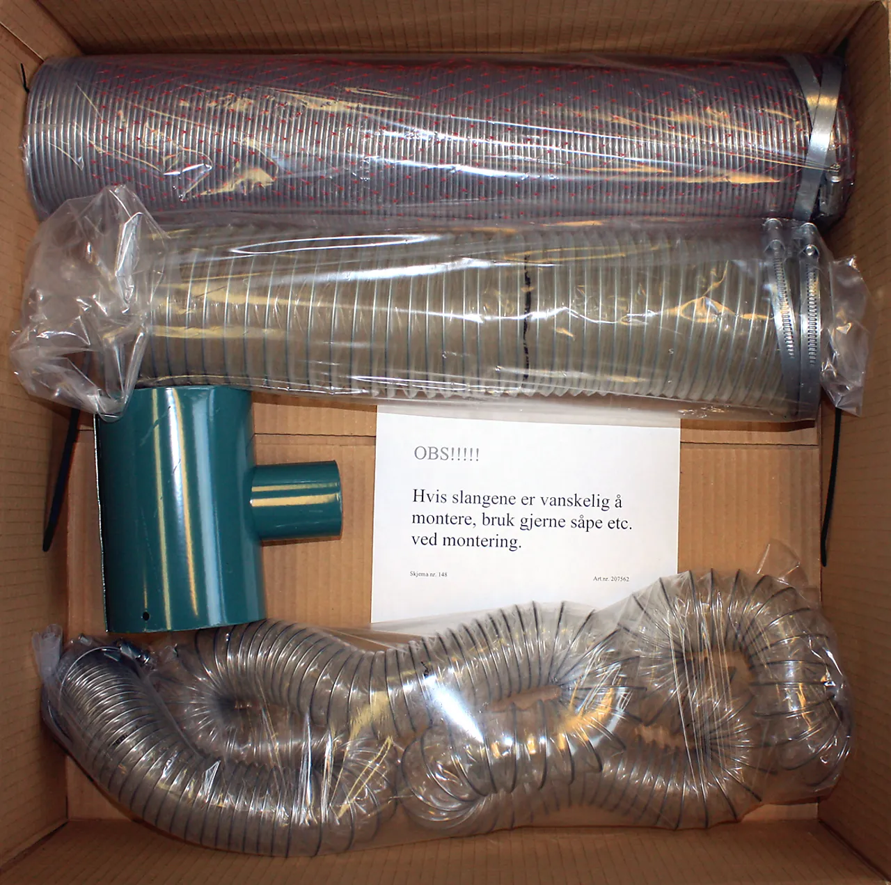 Slangesett 1603 & 1500 f/sponavsug ekstrautstyr gjerdesagen Slangesett 1603 & 1500 f/sponavsug ekstrautstyr gjerdesagen