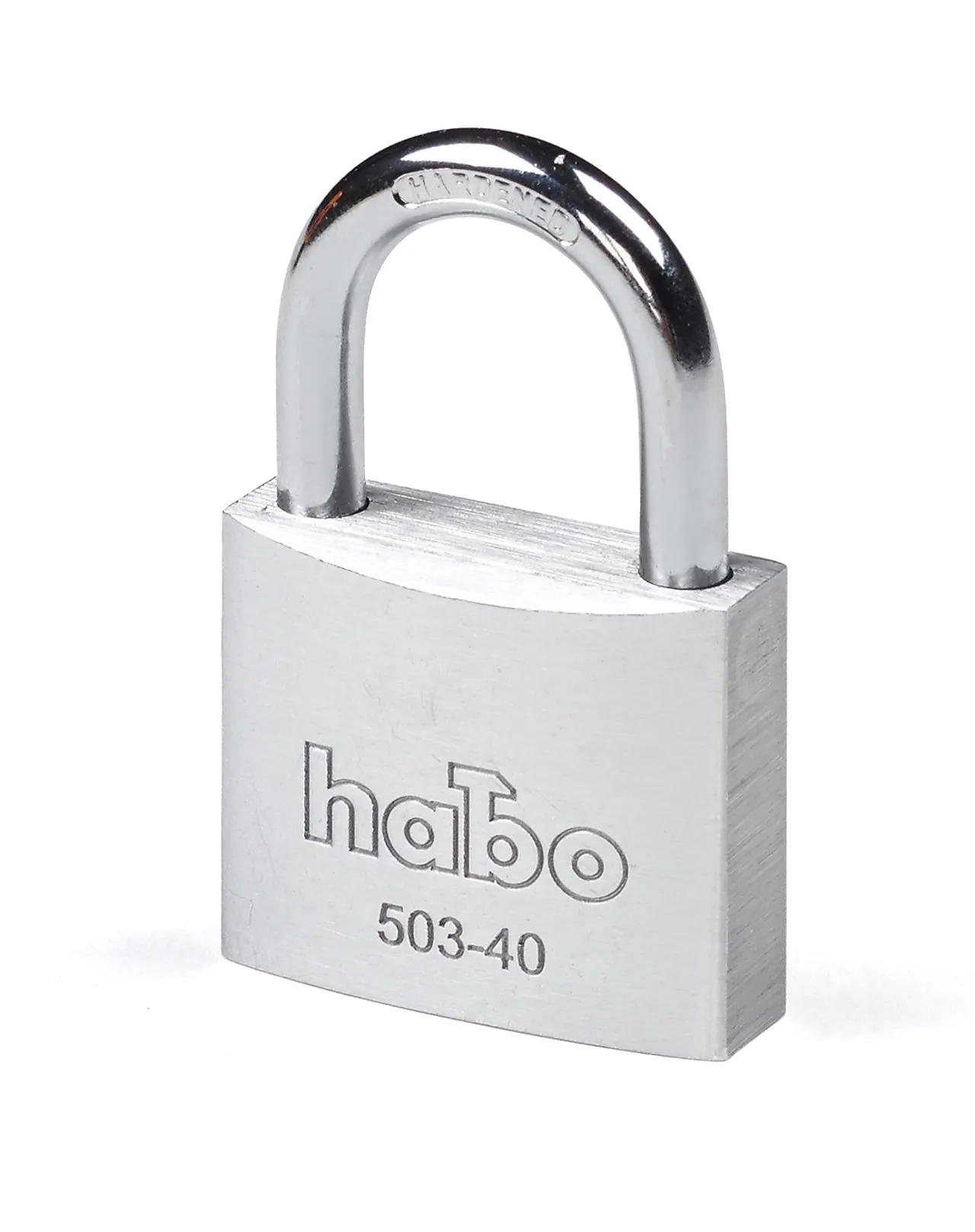 Habo hengelås 503-40 aluminium Habo hengelås 503-40 aluminium