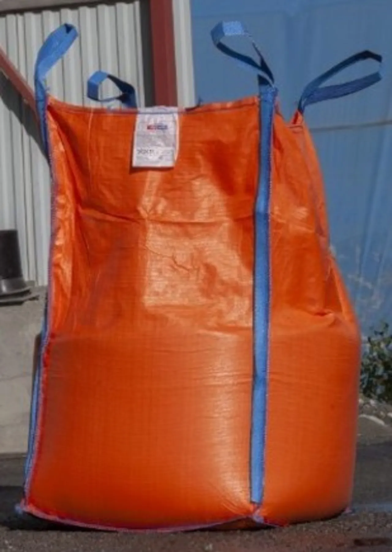 Sekk bigbag 90x90x140 cm 1250 kg safebag hd-helikopter orange Sekk bigbag 90x90x140 cm 1250 kg safebag hd-helikopter orange