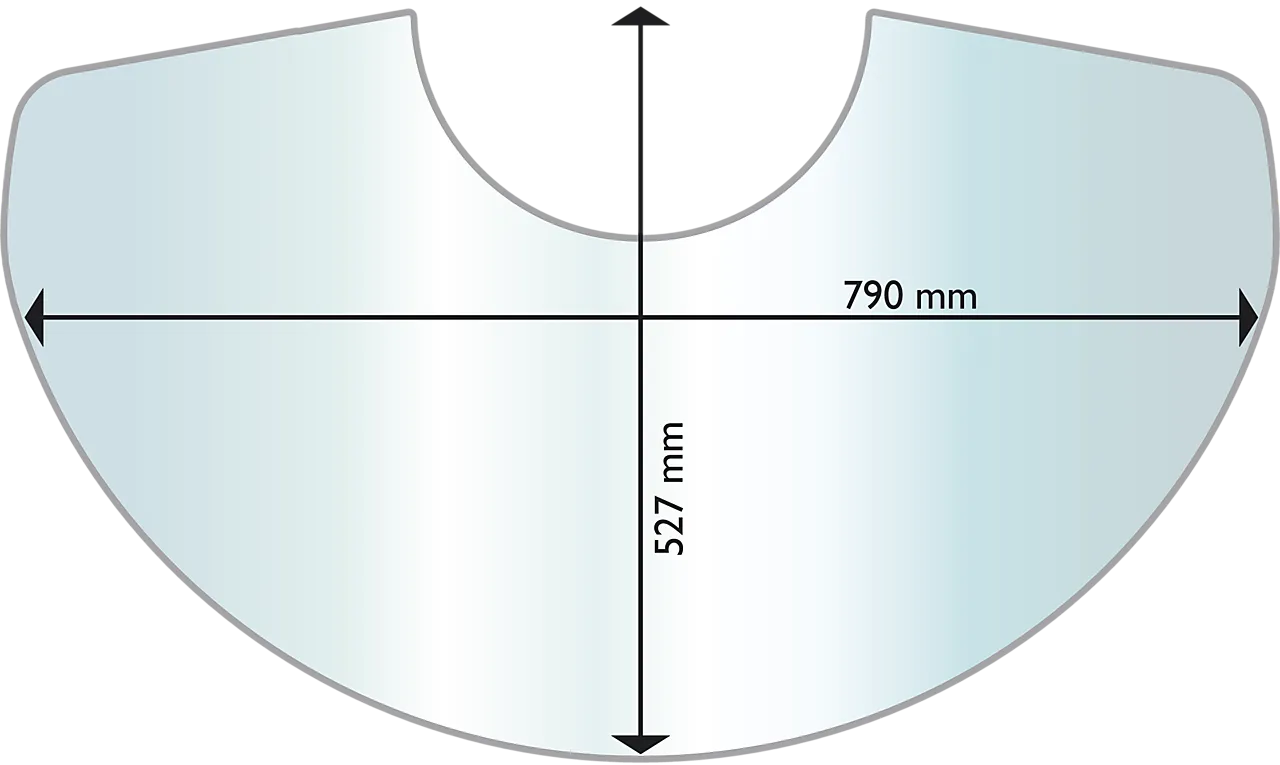 Glasgulvplate til aduro 22-ser 22-serien