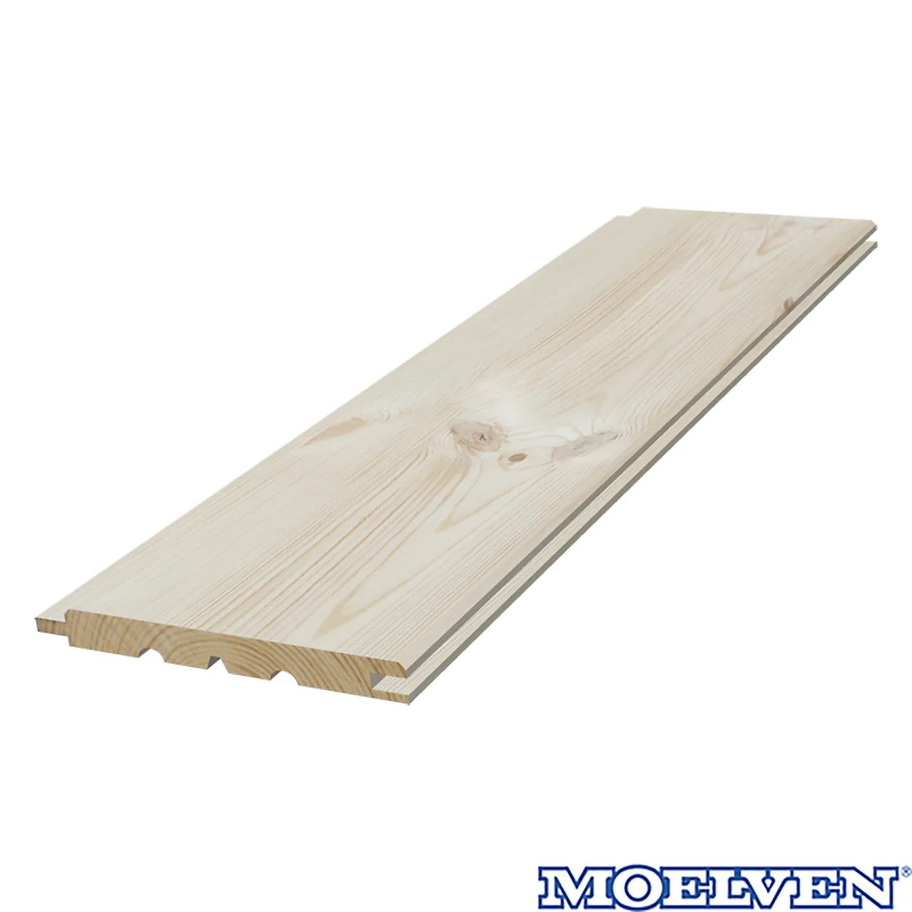 Faspanel natur 14x120 mm ubehandlet gran null - null - 3 - Miniatyr