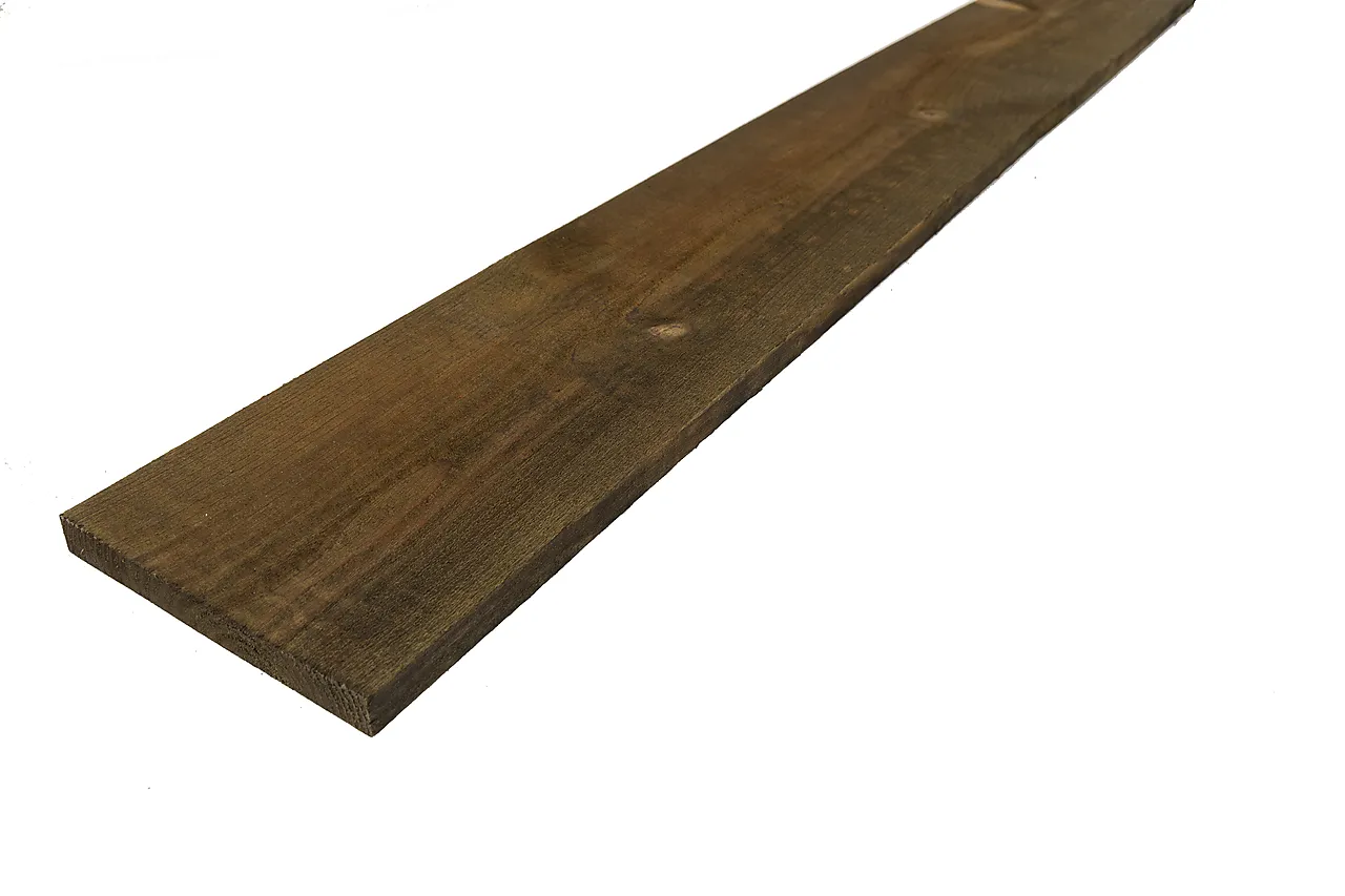 Kledning rektangulær furu 19x148 mm brun null - null - 2 - Miniatyr