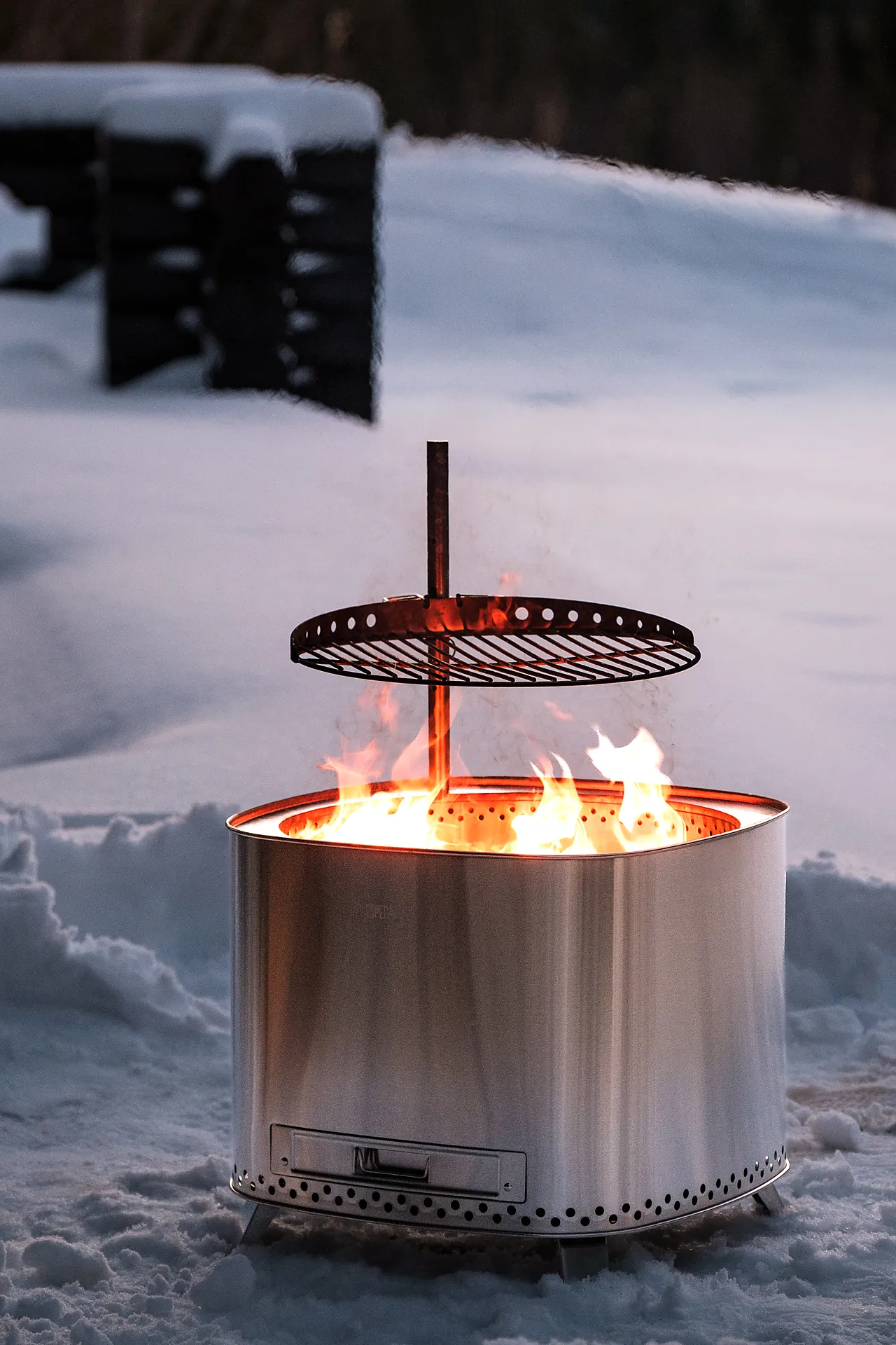 Svingbart grilltårn med høyderegulering til Brasa 50. null - null - 3 - Miniatyr