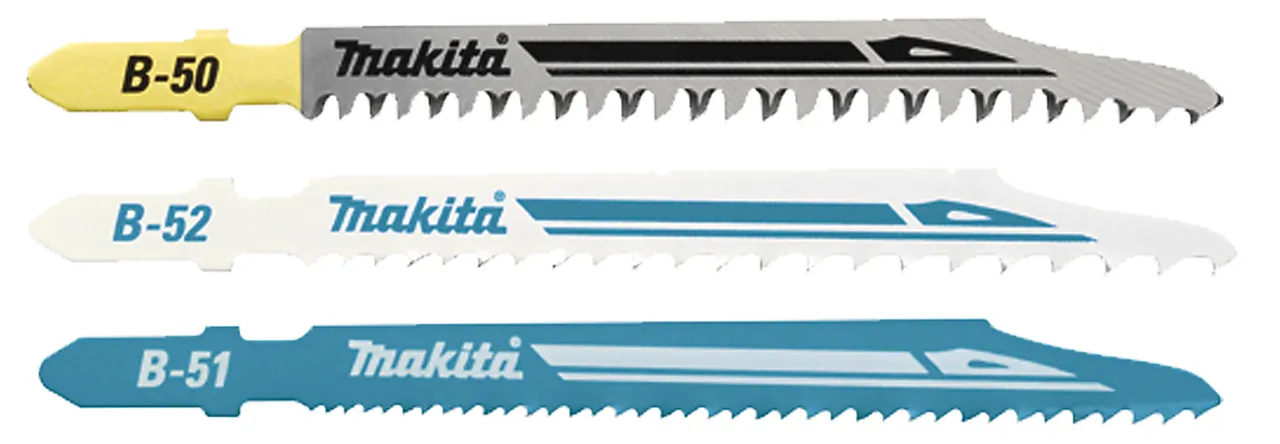 Stikksagblad sett tre/metall 3 stk Stikksagblad sett tre/metall 3 stk