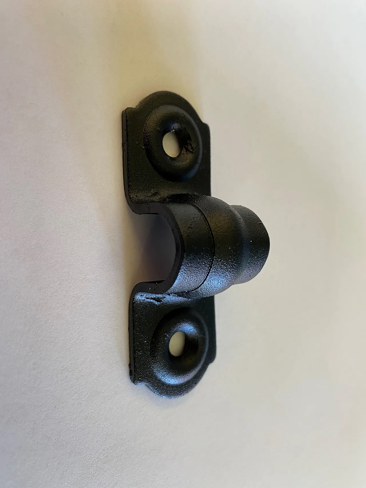 Blikk for skåte 14 mm sortlakkert Blikk for skåte 14 mm sortlakkert