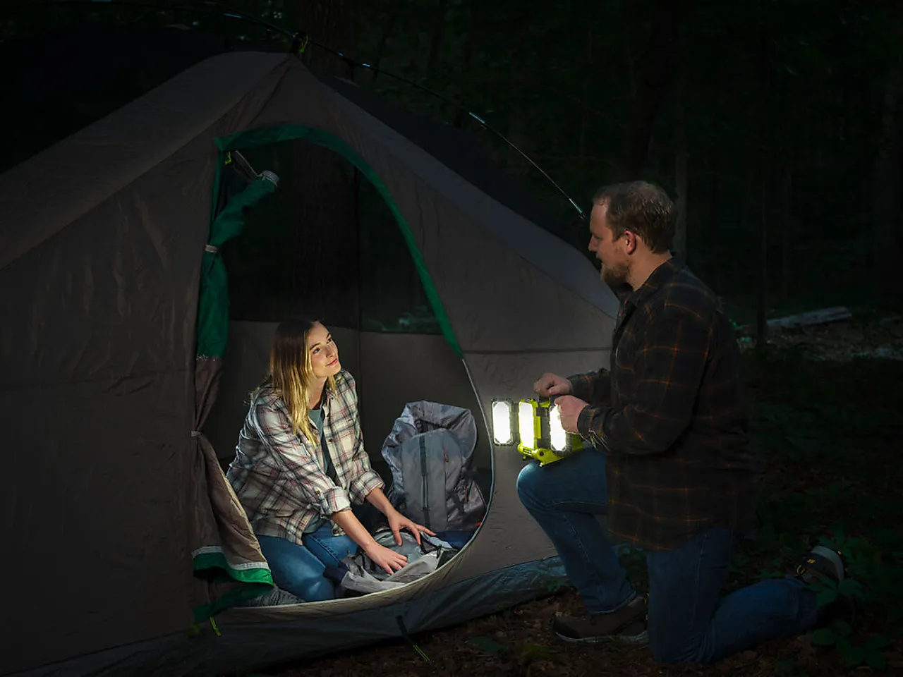 Arbeidslys RLP18-0 med 3 paneler 18V null - null - 2 - Miniatyr