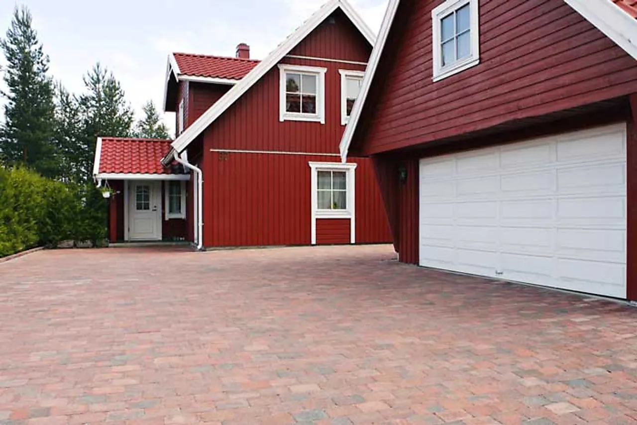 Belegningsstein 10,7 m2 Herregård 1/1 rødmix 20x13,5x6 cm null - 20x13,5x6 - 2 - Miniatyr