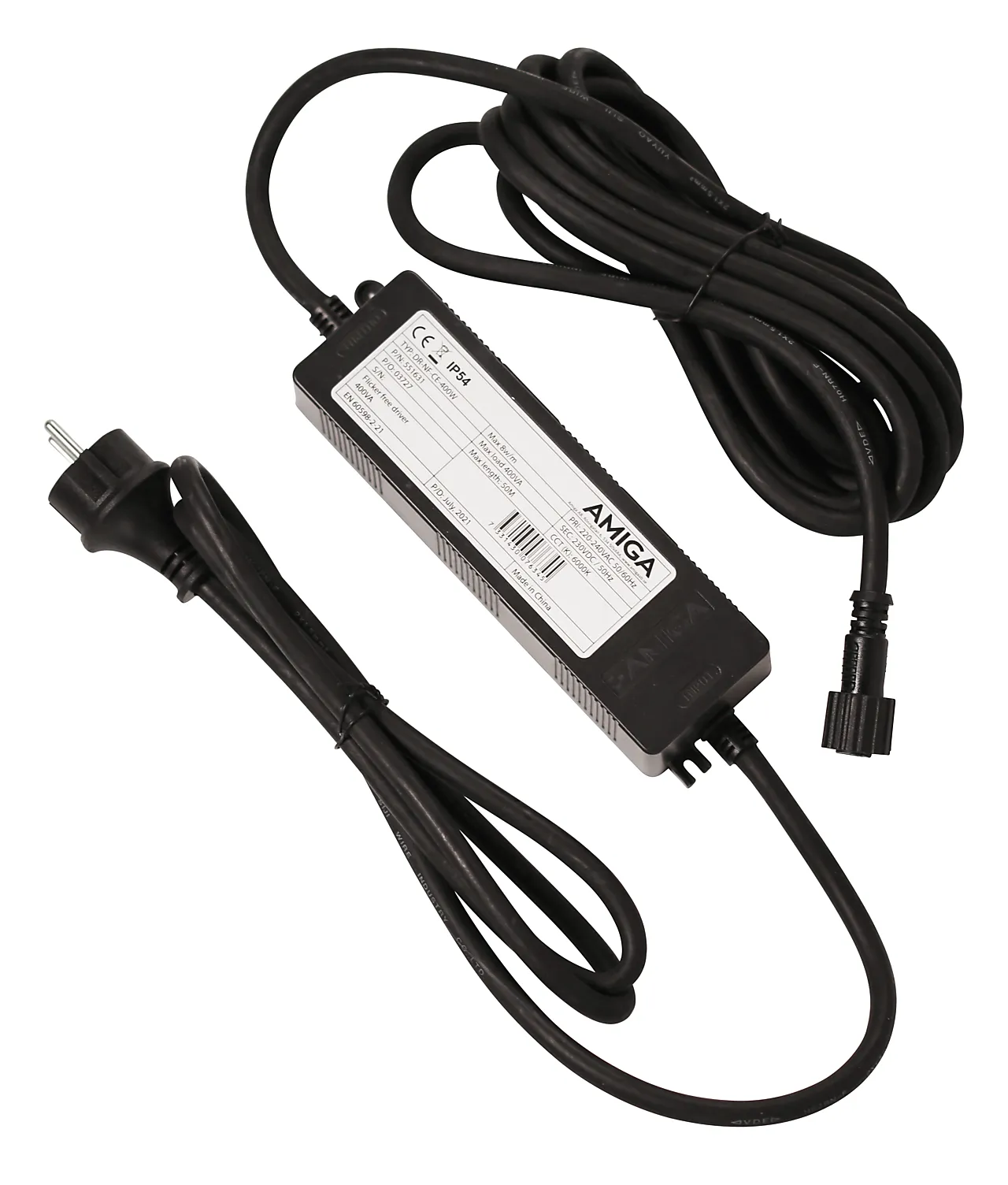 Kjedebelysning S-Line Fido Tilslutningskabel