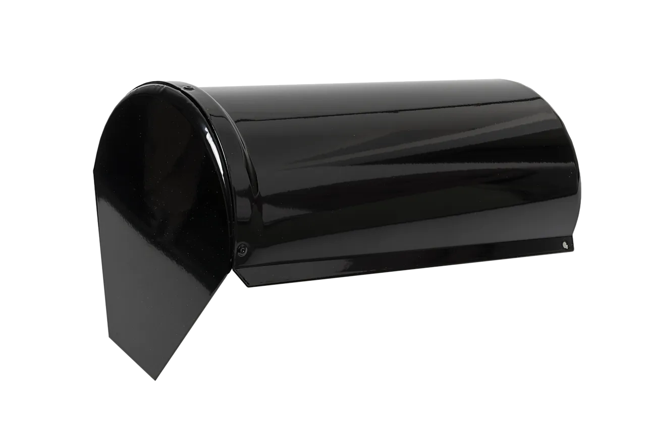 Mønekappe slutt excl sort isola, dekkende mål 180x375mm