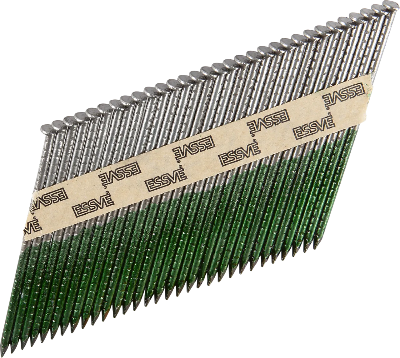 Spiker huggen 34gr 3,1x90 fzb -1200 34 grader d-hode rettbåndet blank