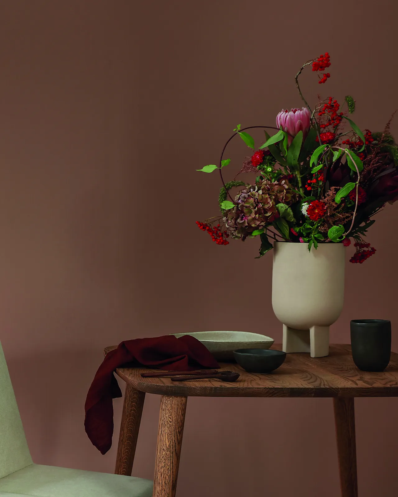 Smartpanel mdf trend organic red matt struktur 11x620x2390