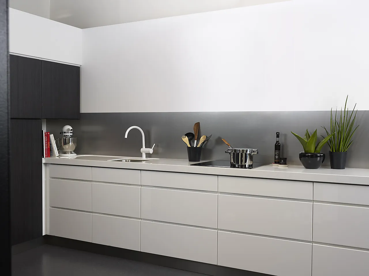 Kjøkkenplate 1940-7250 børstet aluminium 3x120x60 mm null - null - 3 - Miniatyr