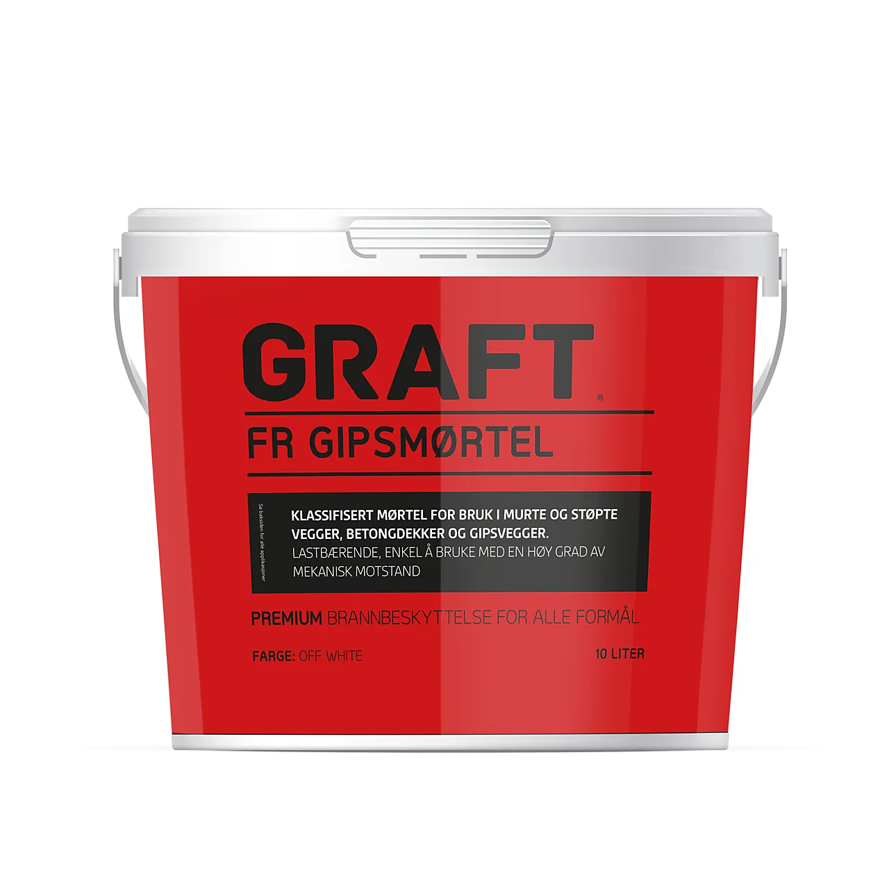 GRAFT FR Gipsmørtel 10 liter GRAFT FR Gipsmørtel 10 liter