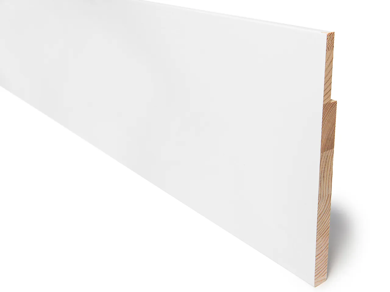 Utforing  18x250x2400 mm laminert furu, fjær 60 mm - malt S0500-N