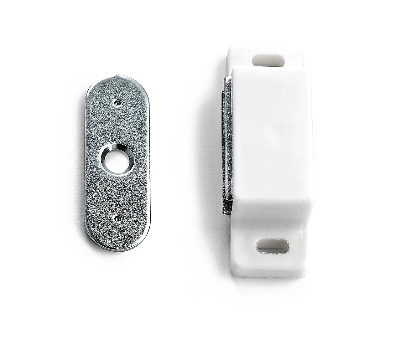 Magnetlås 2030-4 kg hvit sb pk 2 stk