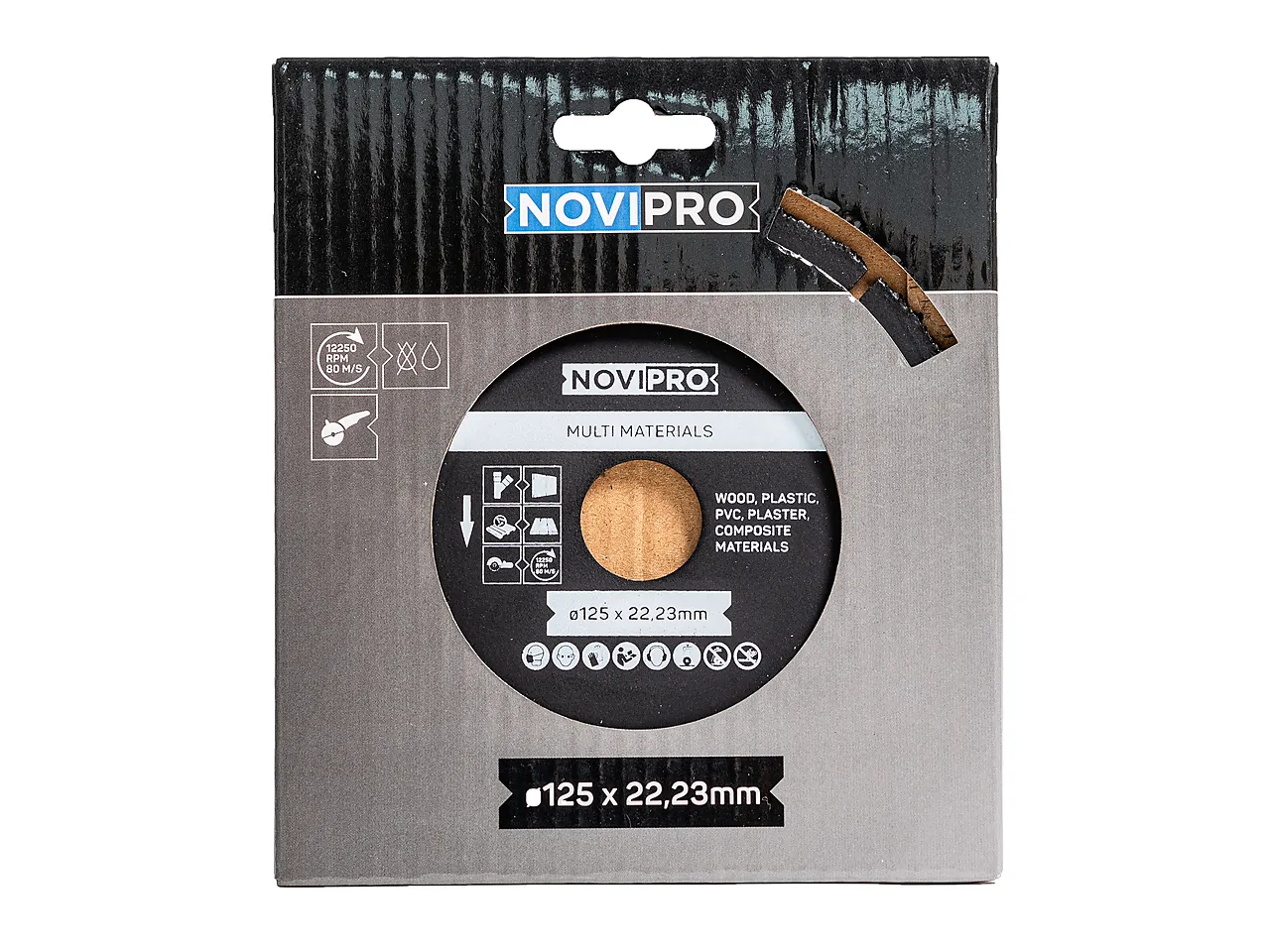 Carbidblad vinkelsliper 125x22,23 mm