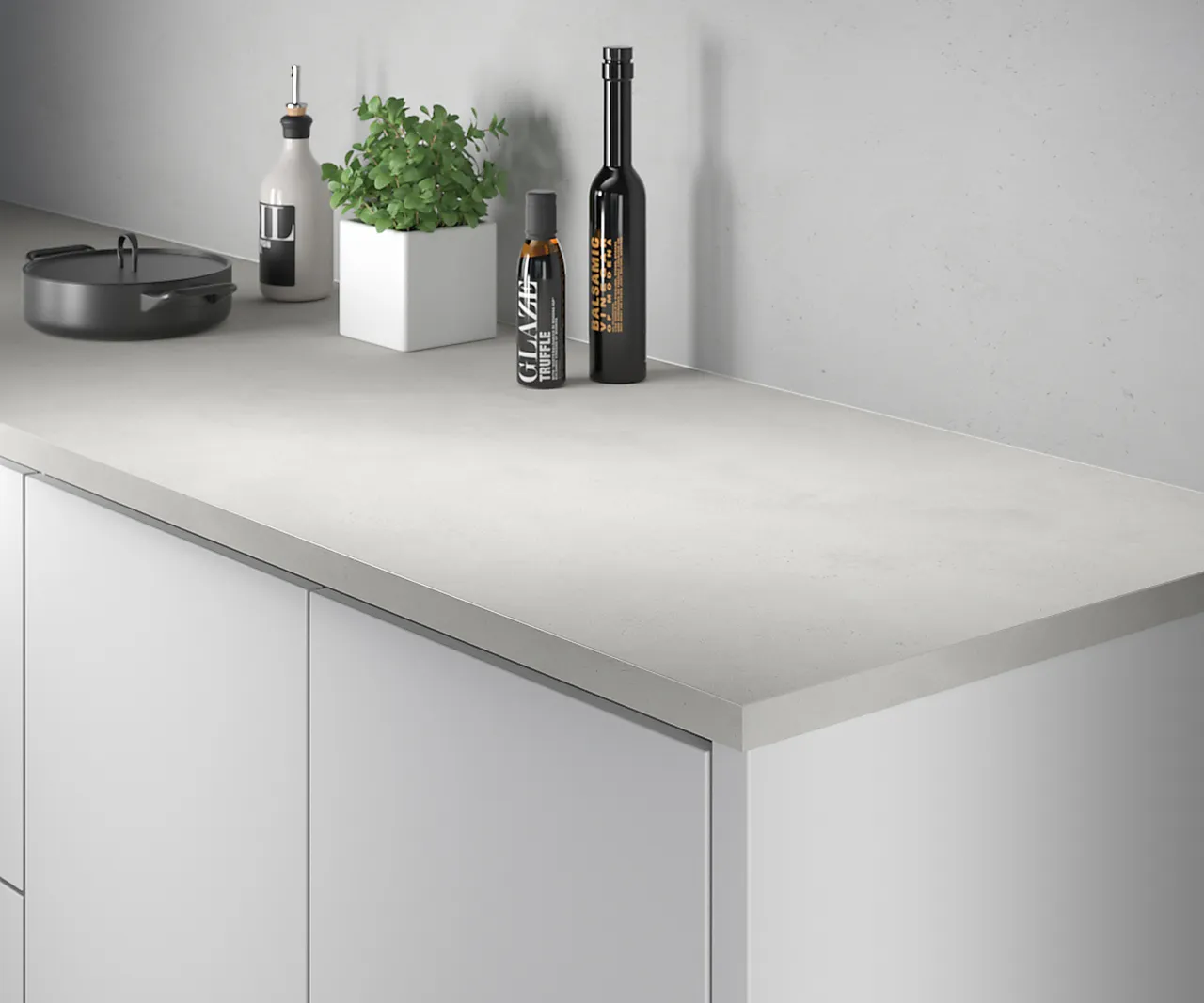 Benkeplate laminat A 5412 ST Lys Betong 29x3020x1230 mm null - null - 3 - Miniatyr