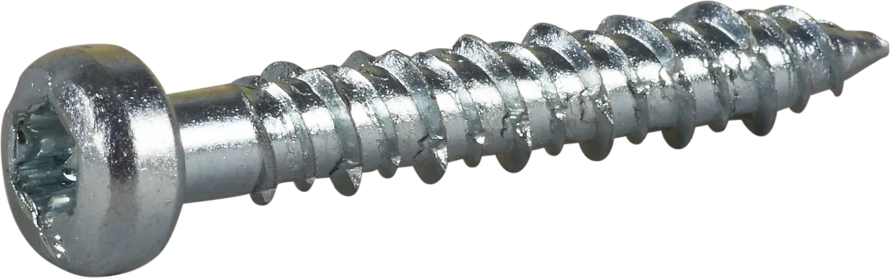 Betongskrue ph 6,3x40 fzb a-100 panhode blankforsinket stål null - null - 3 - Miniatyr