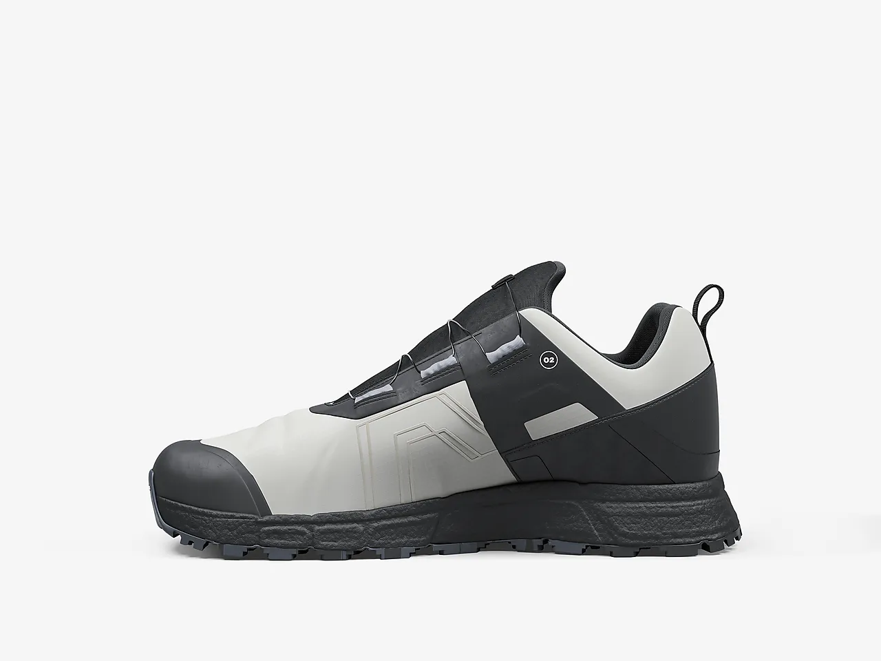 Sko bound mono lav hvit/sort str 47 null - 38 - 3 - Miniatyr