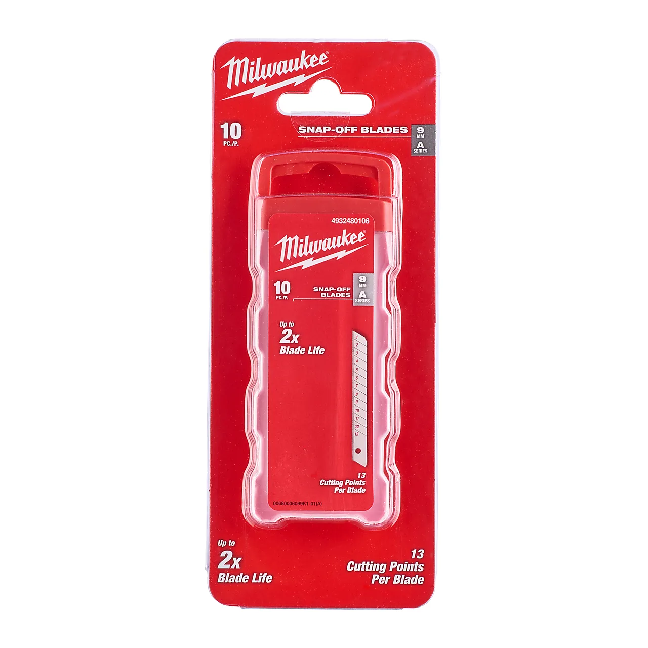 Knivblad brekk-av 9mm 10p milwaukee