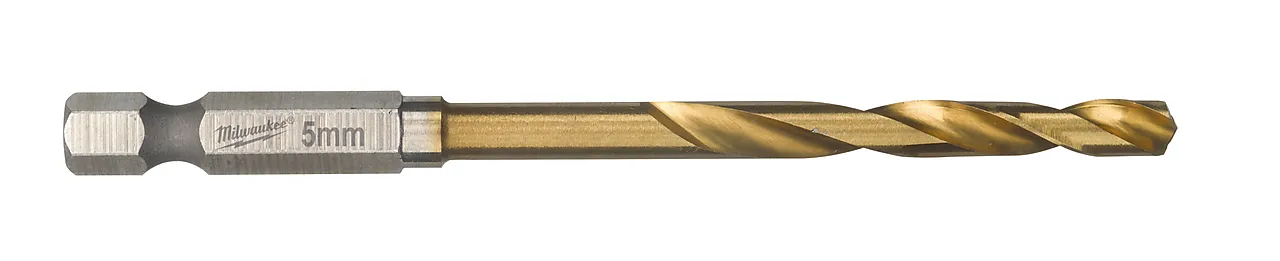 Metallbor HSSG TIN 5 mm 10 stk