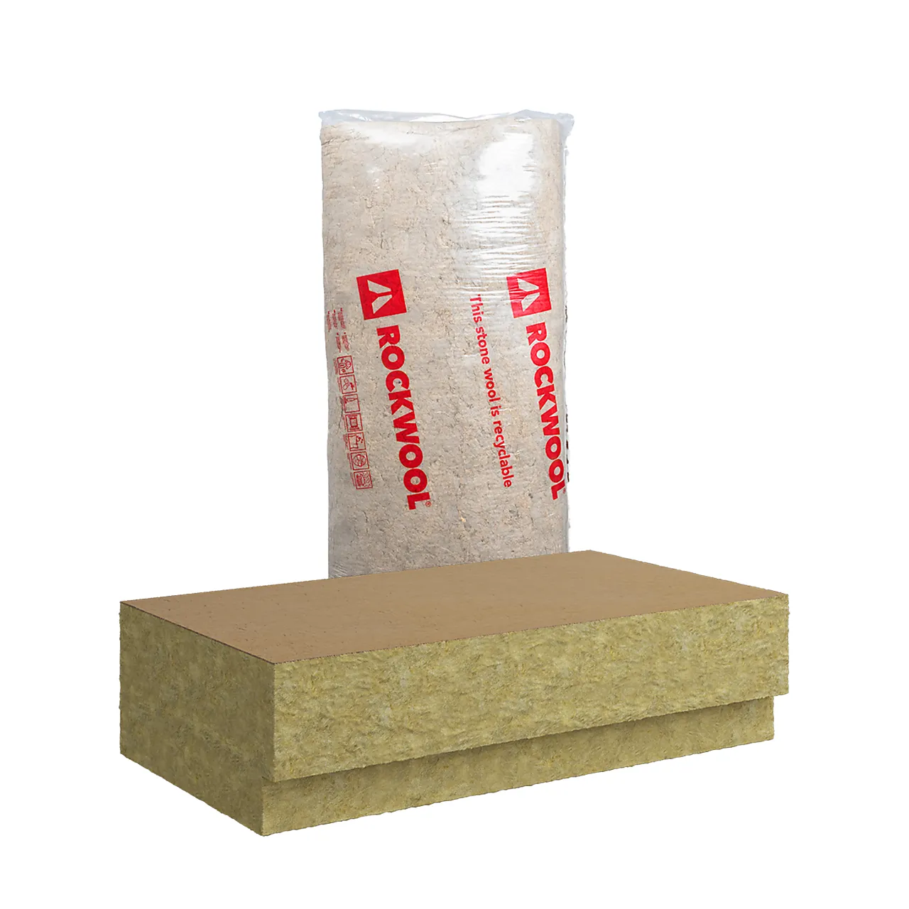 A-takstolplate mp 4" 300x610x1200 rockwool - 1,464 m2 pr pk