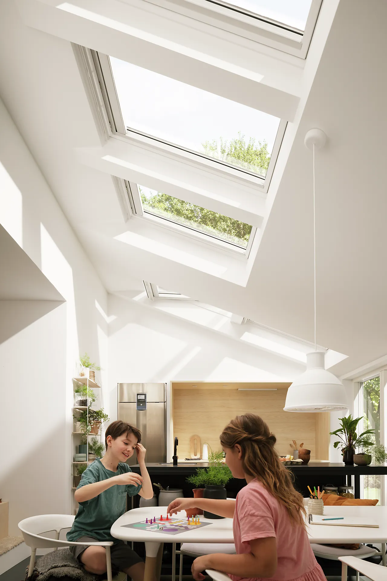 Takvindu integra el 78x180 hvitm 3-gl elektrisk midthengslet 3-lags glass null - null - 2 - Miniatyr