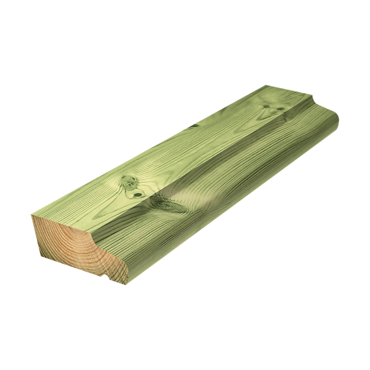 Profilert vannbrett 45x120 mm impregnert furu null - null - 2 - Miniatyr