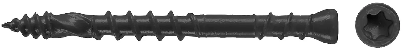 Panelskrue ZT 4,3x45 EZ svart 250 stk Panelskrue ZT 4,3x45 EZ svart 250 stk