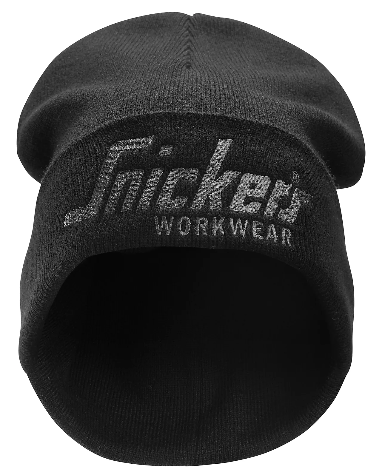 Lue sort med logo onesize