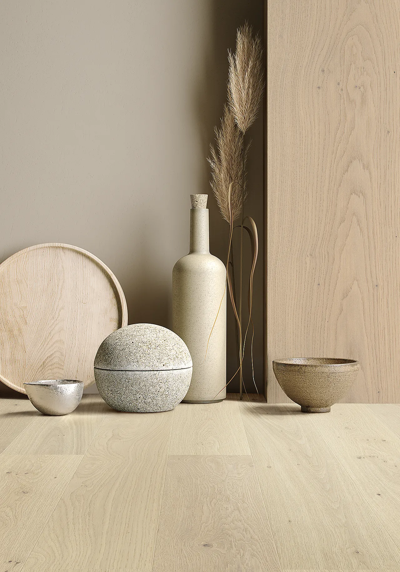 Parqwood tregulv finert Nude naturel null - null - 2 - Miniatyr