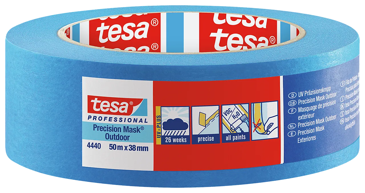 Maskeringstape blå washi utendørs 26 uker