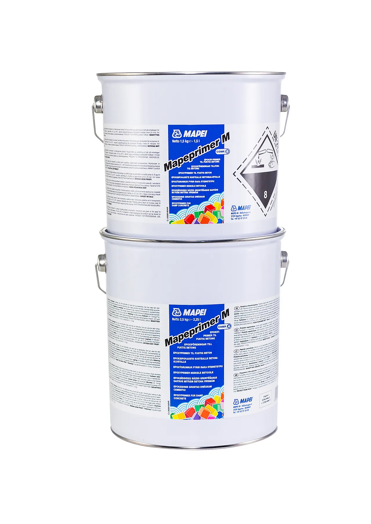 Epoksyprimer mapeprimer 1,5 kg