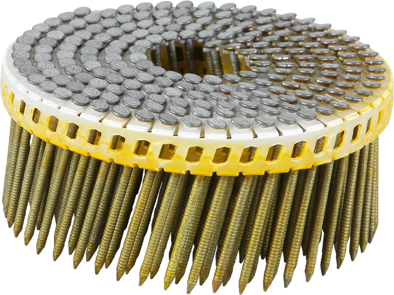 Spiker coil 15gr 2,1x45 fzv -2400 plastbåndet 15 grader varmforsinket null - 45 - 2 - Miniatyr