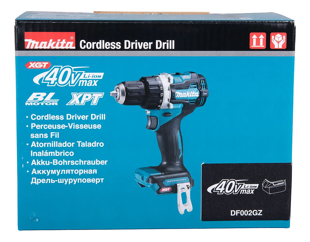 Makita borskrutrekker 40V DF002GZ Makita borskrutrekker 40V DF002GZ