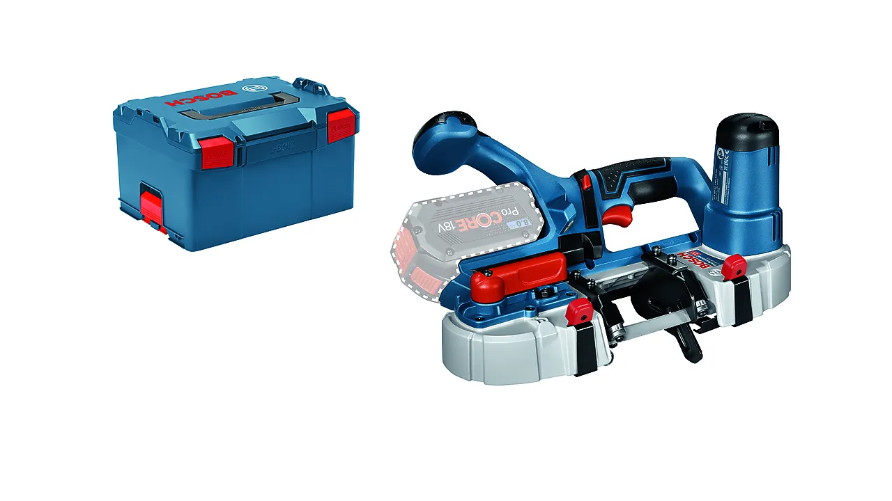 Båndsag GCB 18V-630 solo, uten batteri og lader i L-BOXX