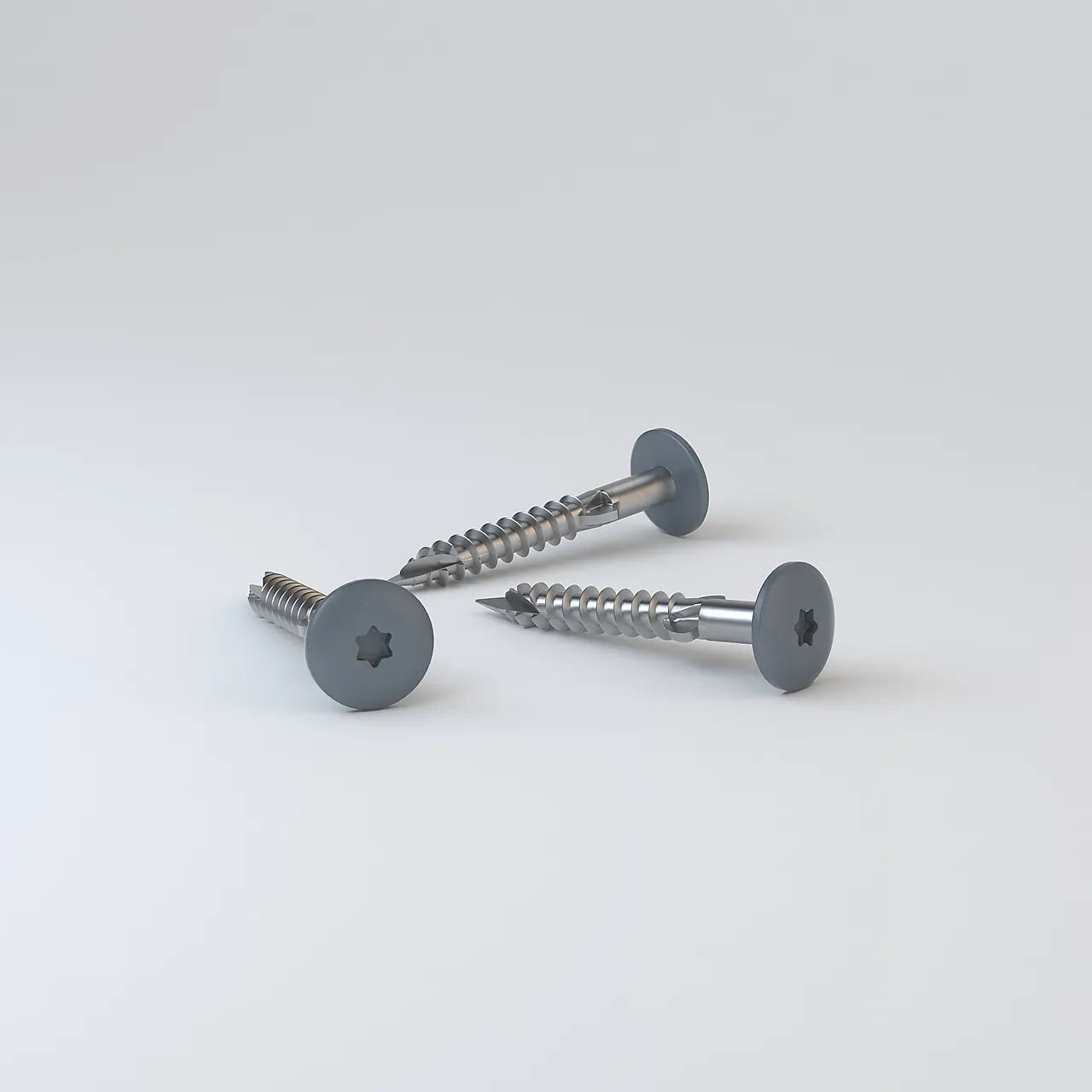 Skrue SCR-WW til fasadeplate 4,9x38 A2 NCS Skrue SCR-WW til fasadeplate 4,9x38 A2 NCS