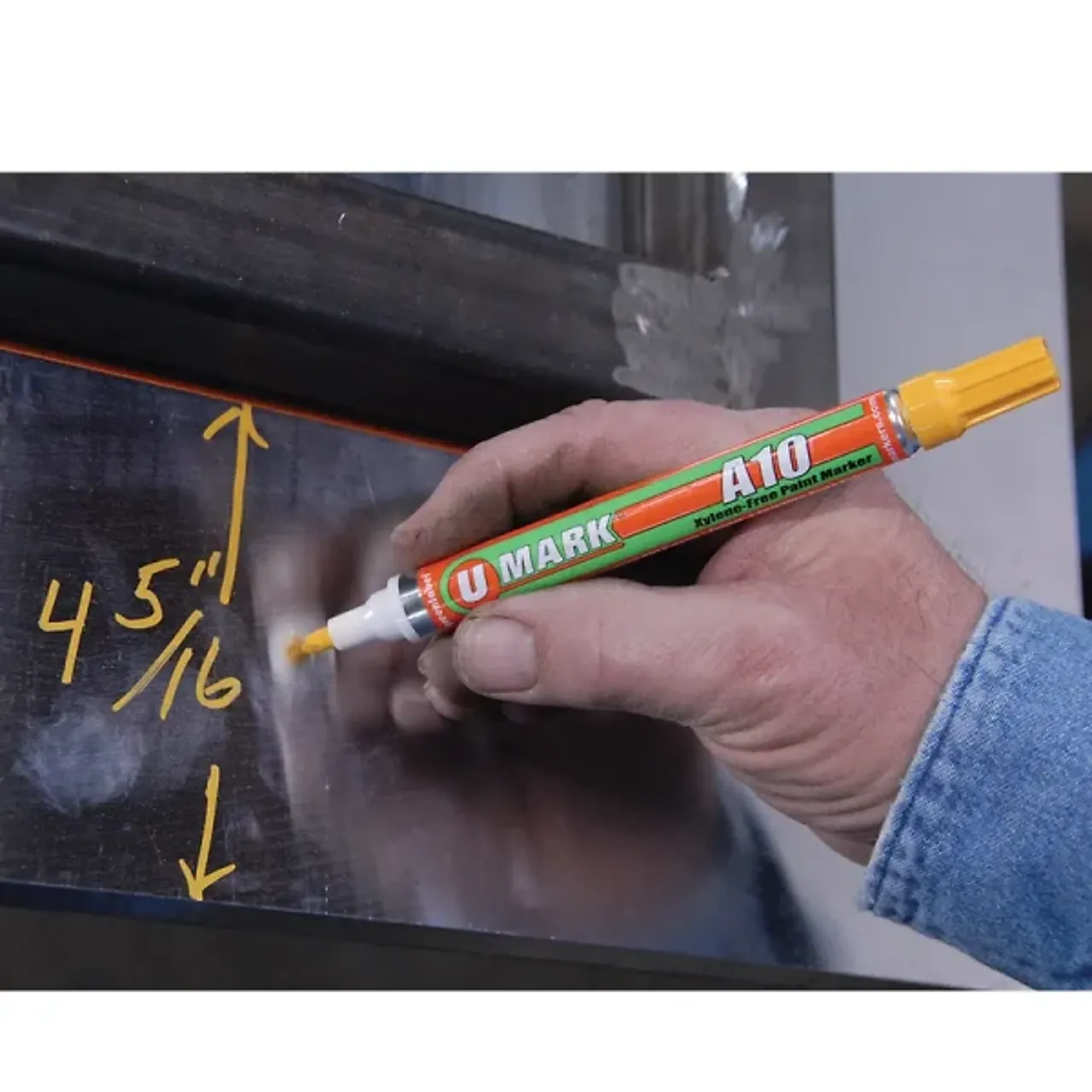 Merkepenn A10 hvit null - null - 2 - Miniatyr