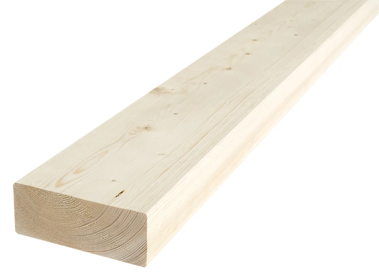 Konstruksjonsvirke C24 gran ubehandlet 48x123 mm Konstruksjonsvirke C24 gran ubehandlet 48x123 mm