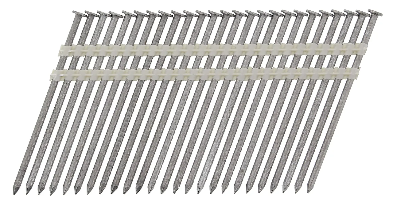 Maskinspiker 17 grader ringet varmforsinket 500 stk