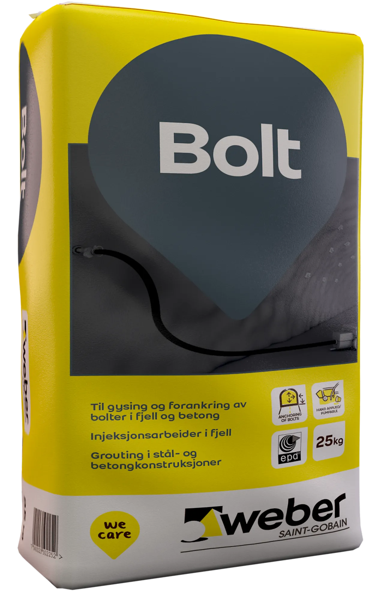 Boltemørtel 25 kg Boltemørtel 25 kg