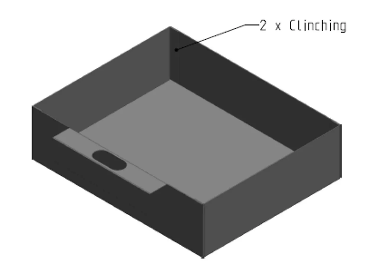 Askeskuff til ildsted F3/8 tdica