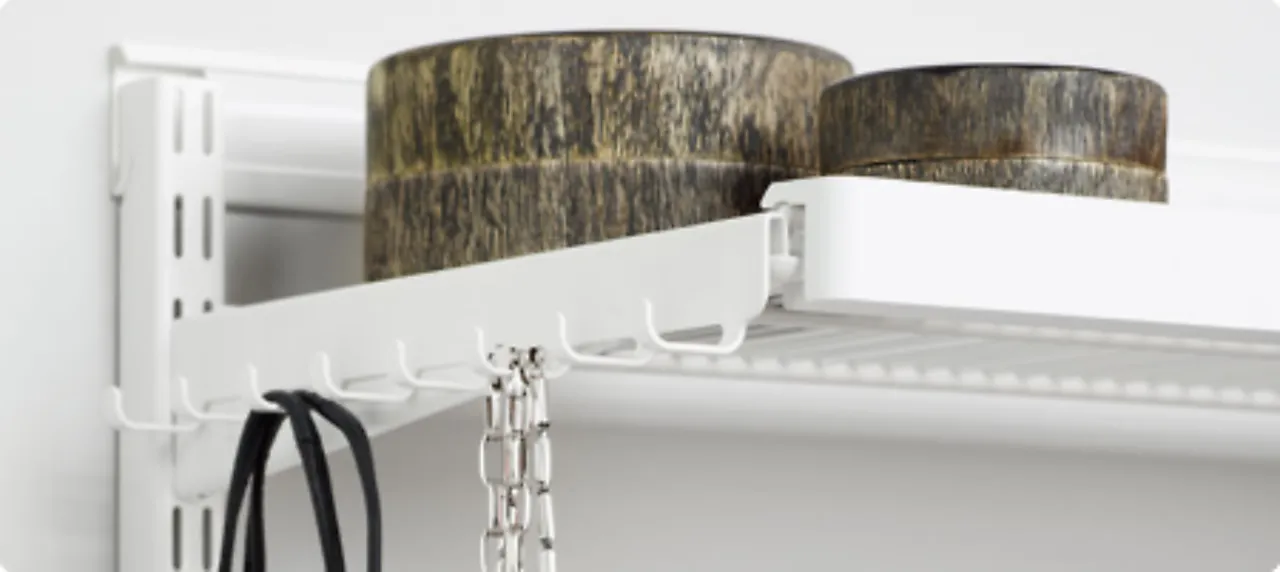 Krokrekke 4 hvit 30 cm