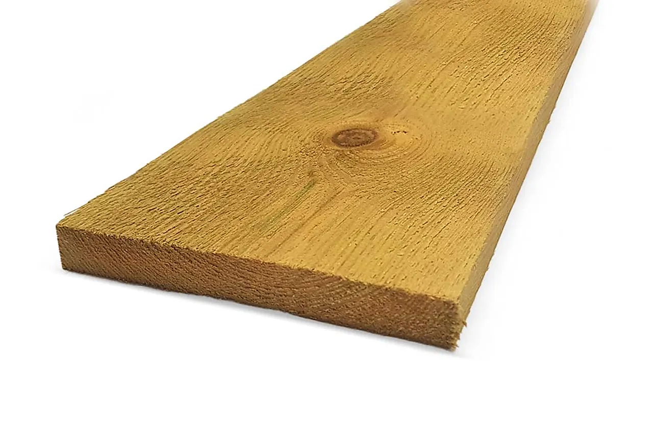 Takrenner impregnert furu 58x120 mm 1 meter Takrenner impregnert furu 58x120 mm 1 meter