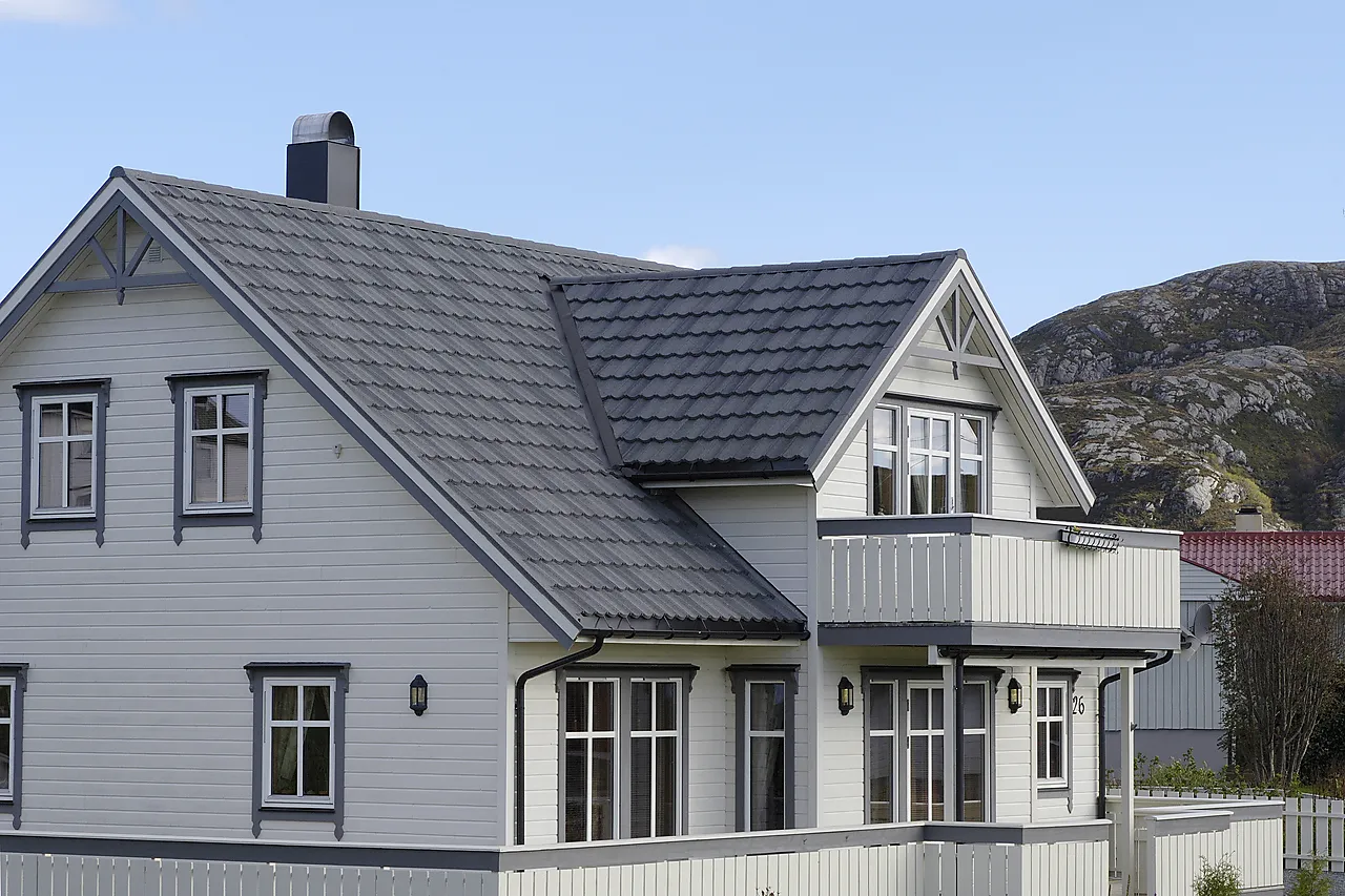 Takplate Tradition antikkgrå null - null - 2 - Miniatyr