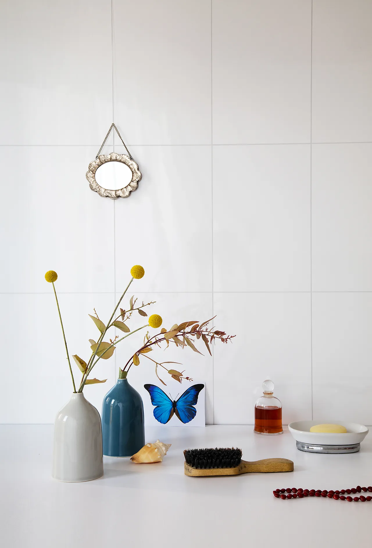 Baderomsplate vanntett hvit snø 20x30 cm null - null - 3 - Miniatyr