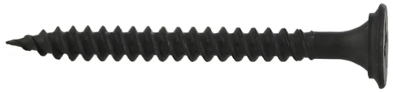 Skrue gips/stål sort 3,5x38 a900 sortfosfat ph2 senk Skrue gips/stål sort 3,5x38 a900 sortfosfat ph2 senk