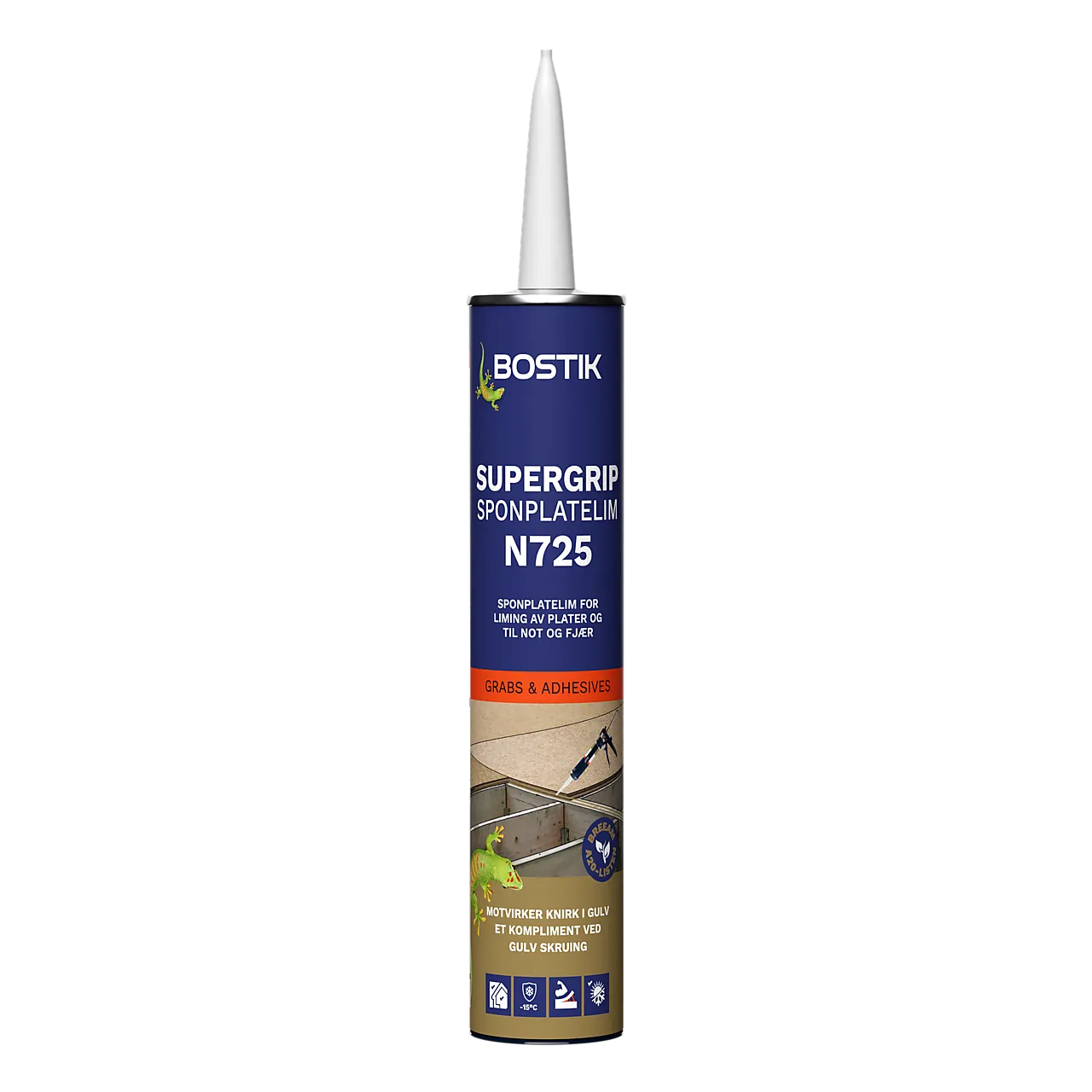 Sponplatelim n725 supergrip 1 l ned til  -15 grader