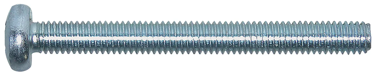 Maskinskrue M4x16 elforsinket panhode a15